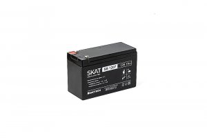 2533 SKAT SB 1207 АКБ свинцово-кислотная тип AGM 12V 7Ач Iзар.2,1 А, ножевые клеммы