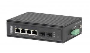 STP-0402 - Коммутатор неуправляемый, 4 порта 10/100/1000 Мбит/c TP + 2 порта SFP 1000 Мбит/с, промышленное исполнение, Beward