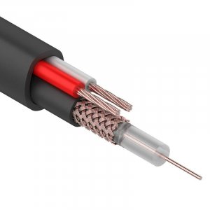 01-4013 - Кабель REXANT КВК-П-1,5+2x0,50 мм² (Cu/Cu) черный (бухта 200 м)